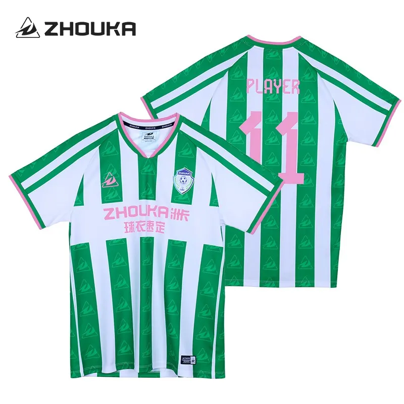 Custom Full Sublimation Polyester Design Retro Football Shirt Wholesale Breathable Quicly Dry Vintage Soccer Shirt
